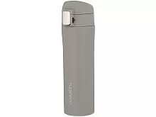 Термокружка THEROPOD TP-19-420-CG 0.42L, откидной механизм, серый