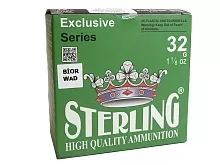Патрон 12/70 дробь 4 (32г) БИО Sterling (25 штук)