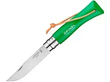 Нож складной Opinel Bushwhacker Green Meadow 07, нержавеющая сталь, зелёный
