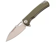 Нож складной GhostBlade Polter, сталь D2, 58-62 HRC, рукоять G10 оливковая