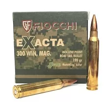 Патрон 300 Win.Mag. Fiocchi Exacta HP BT SMK 12.3г/190gr (10 штук)
